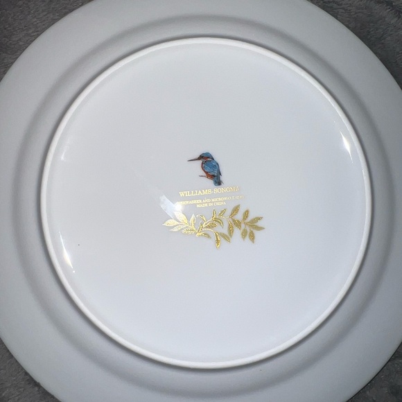 Williams Sonoma Palace RAJ Dinner Plates  Set of 5 Tiger Elephant Peacock & Bird - Picture 12 of 14